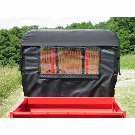 3 Star Black Full Soft Cab Enclosure - Kawasaki Mule 600, 610 - alt image 1
