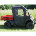 3 Star Black Full Soft Cab Enclosure - Kawasaki Mule 600, 610