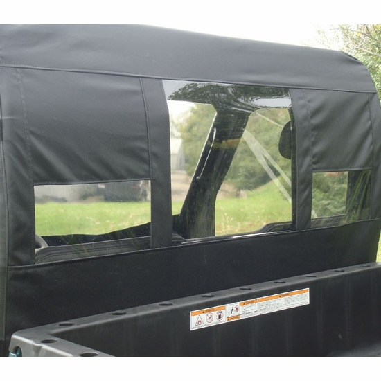 3 Star Black Rear Soft Panel - 2002-08 Full Size Polaris Ranger 500, 700 - alt image 0