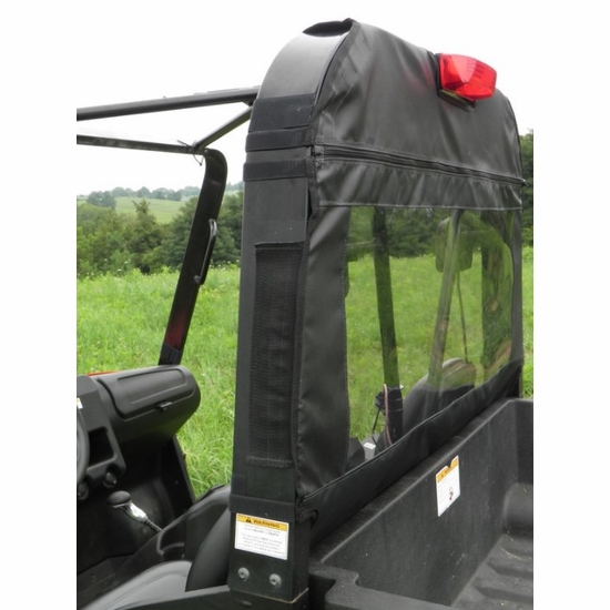 3 Star Black Rear Soft Panel - 2006-11 Arctic Cat Prowler w/ Square Bars - alt image 1