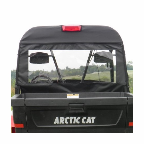 3 Star Black Rear Soft Panel - 2006-11 Arctic Cat Prowler w/ Square Bars