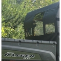 3 Star Black Rear Soft Panel - 2009-14 Full Size Polaris Ranger XP 700, XP 800