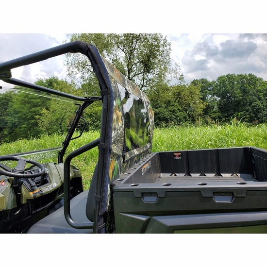 3 Star Black Rear Soft Panel - 2010-14 Full Size Polaris Ranger 800 Crew, 206-24 570-6 - alt image 2