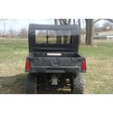 3 Star Black Rear Soft Panel - 2011-14 Mid Size Polaris Ranger 500, 570 Crew