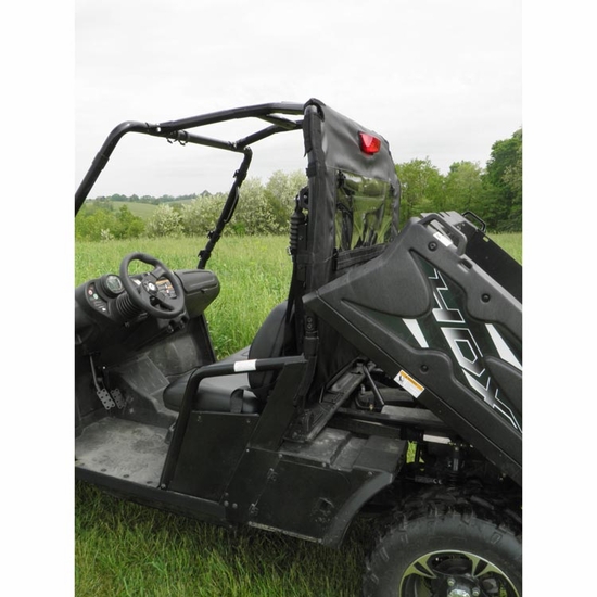 3 Star Black Rear Soft Panel - 2012-15 Arctic Cat Prowler w/ Round Bars - alt image 0