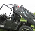 3 Star Black Rear Soft Panel - 2012-15 Arctic Cat Prowler w/ Round Bars
