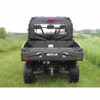 3 Star Black Rear Soft Panel - 2012-15 Arctic Cat Prowler w/ Round Bars