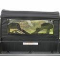 3 Star Black Rear Soft Panel - 2013-25 Full Size Polaris Ranger w/ Pro-Fit Cage