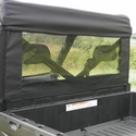 3 Star Black Rear Soft Panel - 2013-25 Full Size Polaris Ranger w/ Pro-Fit Cage