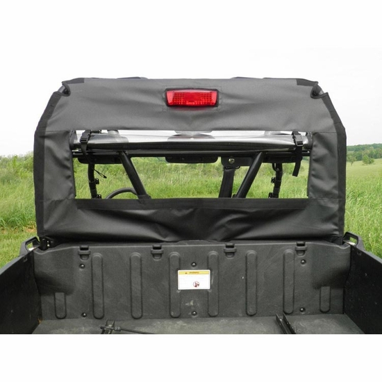 3 Star Black Rear Soft Panel - 2015-17 Arctic Cat Prowler w/ Round Bars - alt image 0