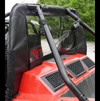 3 Star Black Rear Soft Panel - Arctic Cat Wildcat 4, 4X