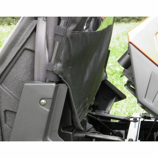 3 Star Black Rear Soft Panel - CF MOTO UForce 500, 800 - alt image 0