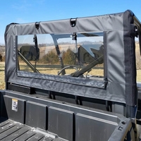3 Star Black Rear Soft Panel - CF Moto UForce 600