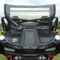 3 Star Black Rear Soft Panel - CF Moto ZForce 950