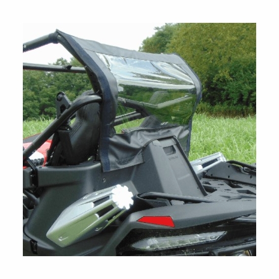3 Star Black Rear Soft Panel - CF Moto ZForce 950 - alt image 1