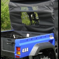 3 Star Black Rear Soft Panel - Honda Big Red