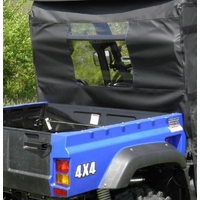 3 Star Black Rear Soft Panel - Honda Big Red