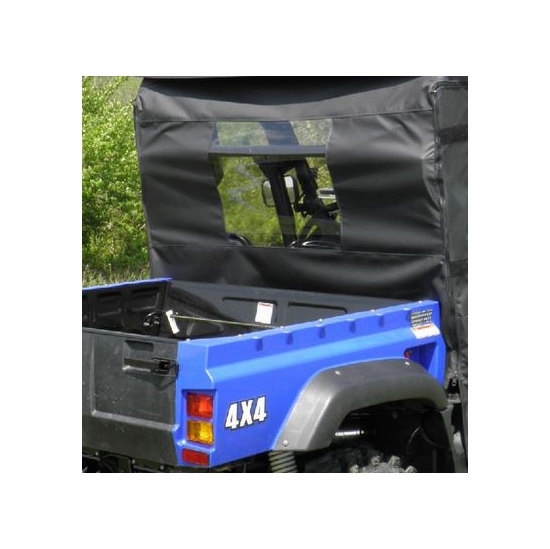 3 Star Black Rear Soft Panel - Honda Big Red