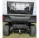 3 Star Black Rear Soft Panel - Honda Pioneer 1000