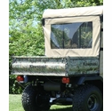 3 Star Black Rear Soft Panel - Kawasaki Mule 300, 3010