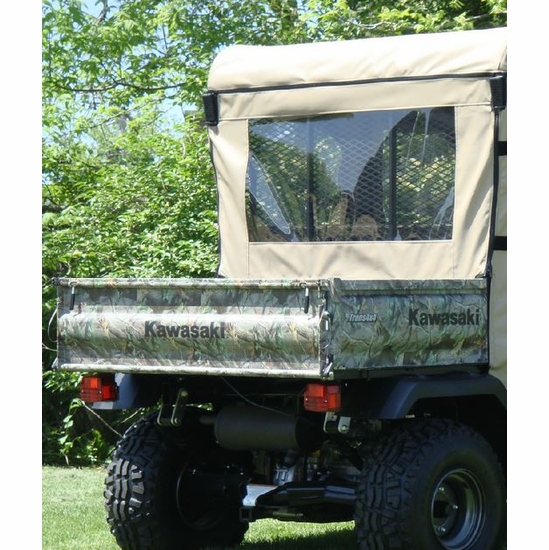 3 Star Black Rear Soft Panel - Kawasaki Mule 300, 3010 - alt image 0