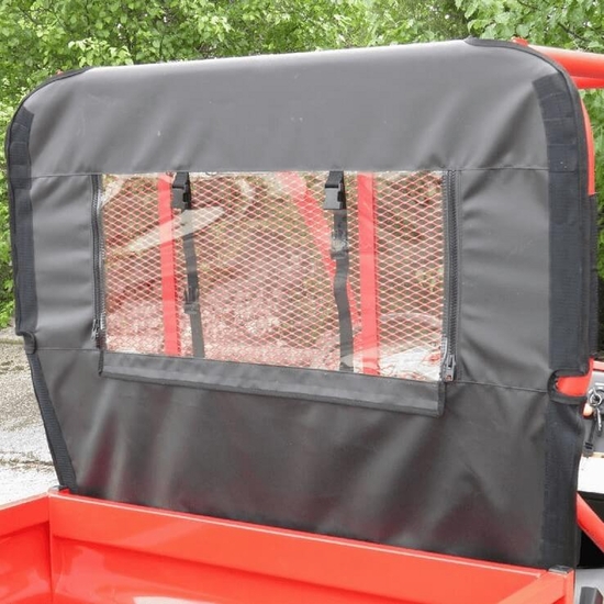 3 Star Black Rear Soft Panel - Kawasaki Mule SX - alt image 0