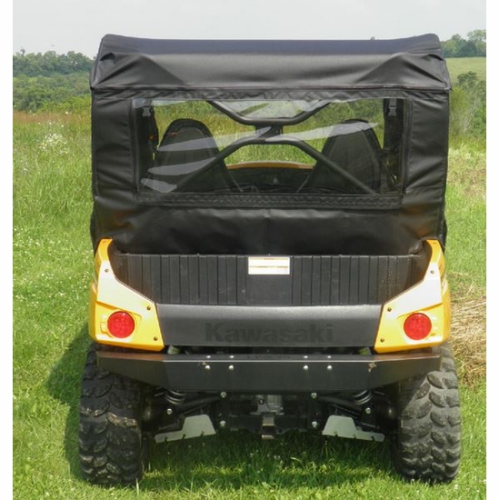 3 Star Black Rear Soft Panel - Kawasaki Teryx4 - alt image 0