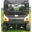 3 Star Black Rear Soft Panel - Kawasaki Teryx4