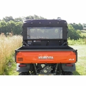 3 Star Black Rear Soft Panel - Kubota RTV X900, X1120