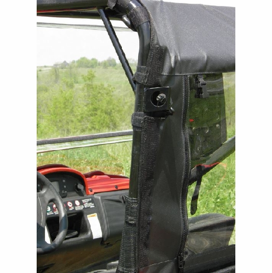 3 Star Black Rear Soft Panel - Kymco UXV 500 - alt image 5