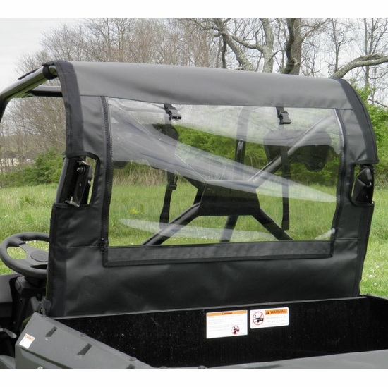 3 Star Black Rear Soft Panel - Kymco UXV 500 - alt image 6