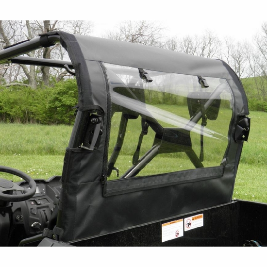 3 Star Black Rear Soft Panel - Kymco UXV 500 - alt image 7