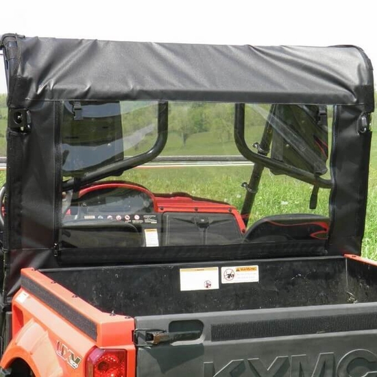 3 Star Black Rear Soft Panel - Kymco UXV 500