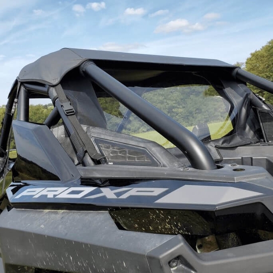 3 Star Black Rear Soft Panel - Polaris RZR PRO XP, Turbo R - alt image 0