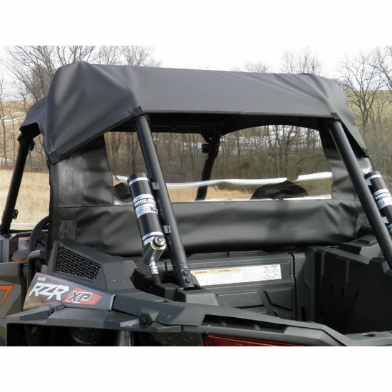 3 Star Black Rear Soft Panel - Polaris RZR XP 1000, XP Turbo - alt image 0