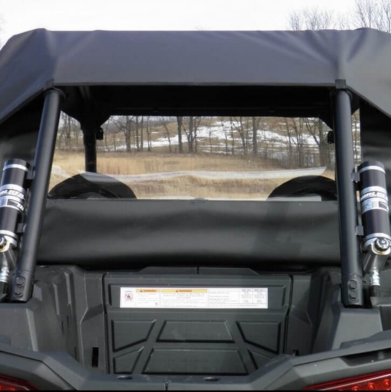 3 Star Black Rear Soft Panel - Polaris RZR XP 1000, XP Turbo