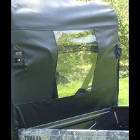 3 Star Black Rear Soft Panel - Yamaha Rhino