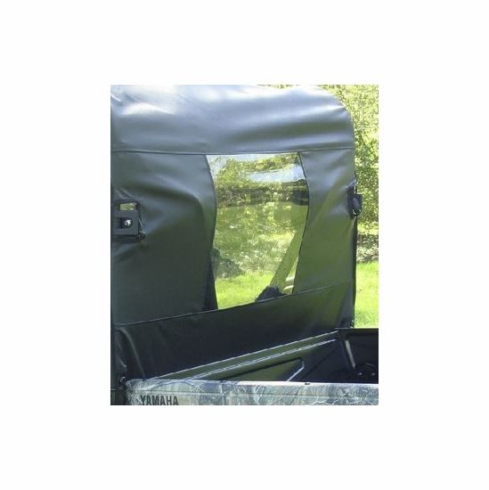 3 Star Black Rear Soft Panel - Yamaha Rhino