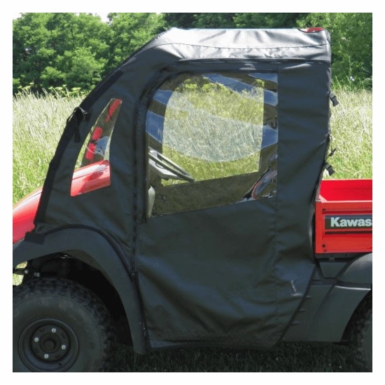 3 Star Black Soft Doors and Rear Window - Kawasaki Mule SX - alt image 0
