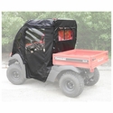 3 Star Black Soft Doors and Zippered Rear Window - Kawasaki Mule SX