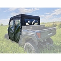 3 Star Black Soft Doors w/ Zippers, Rear Window and Top - 2019-25 Polaris Ranger Crew 1000, XP 1000
