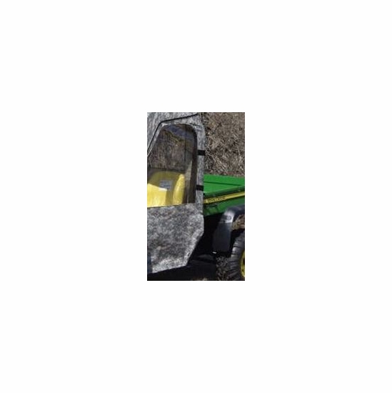 3 Star Black Soft Full Doors - 2010-14 John Deere Gator HPX, XUV 620, 625, 825, 850, 850 - alt image 2