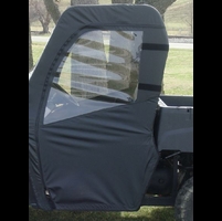 3 Star Black Soft Full Doors - 2010-14 Mid Size Polaris Ranger 400, 500, 570, 800, EV