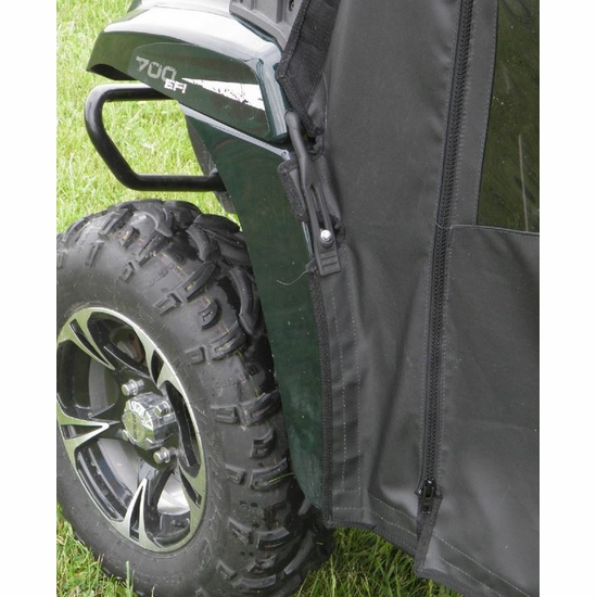 3 Star Black Soft Full Doors - 2010-15 Arctic Cat Prowler 700 HDX (round roll bar) - alt image 3