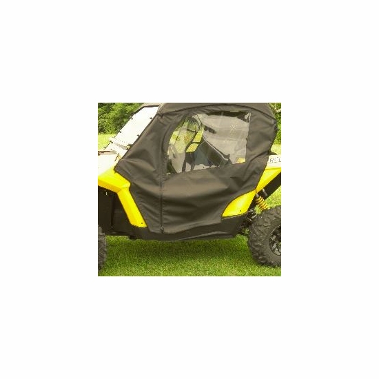 3 Star Black Soft Full Doors - 2011-20 Can Am Commander - alt image 3