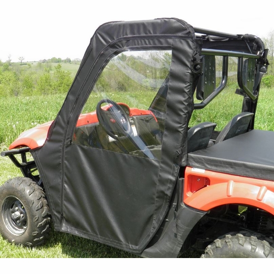 3 Star Black Soft Full Doors - 2015-21 Kymco UXV 450 - alt image 3