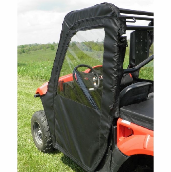 3 Star Black Soft Full Doors - 2015-21 Kymco UXV 450