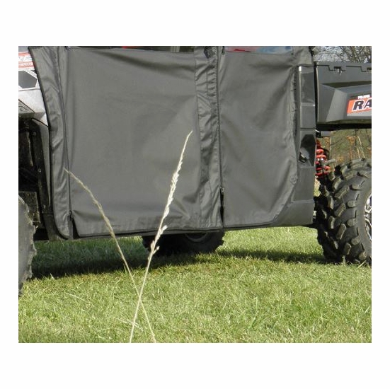 3 Star Black Soft Full Doors - 2015-21 Mid Size Polaris Ranger 570 Crew, Crew 570-4 - alt image 1