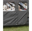 3 Star Black Soft Full Doors - 2015-21 Mid Size Polaris Ranger 570 Crew, Crew 570-4