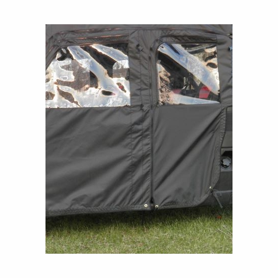 3 Star Black Soft Full Doors - 2015-21 Mid Size Polaris Ranger 570 Crew, Crew 570-4 - alt image 2